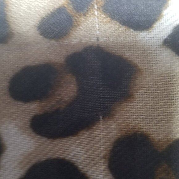 NWT Chico's Women's Animal Print High-Low Kimono One Size - Picture 4 of 6